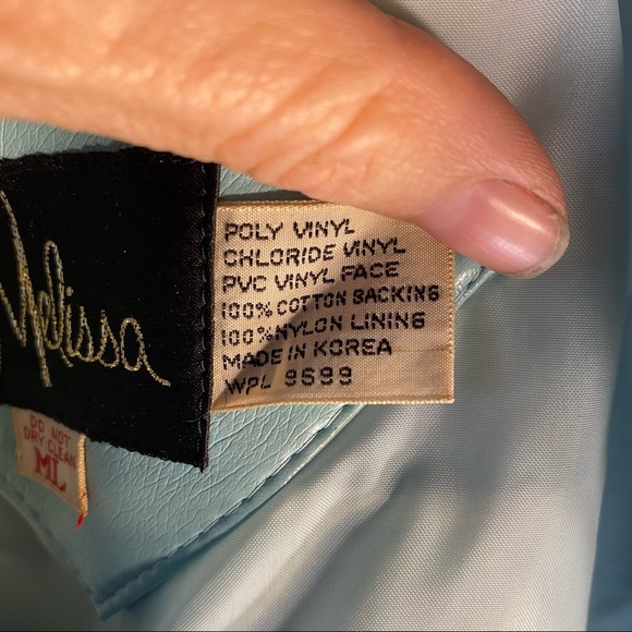 Vintage 80s faux leather jacket - Picture 15 of 15